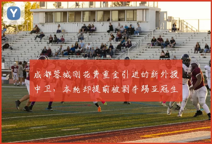 成都蓉城刚花费重金引进的新外援中卫，本轮却提前被剥夺踢亚冠生死战资格，原因让球迷无奈_元敏诚_防守_索罗金